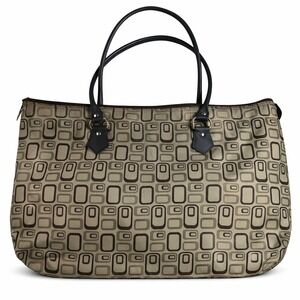 Global New Beginnings Large Geometric Print Tote Bag Shoulder Bag